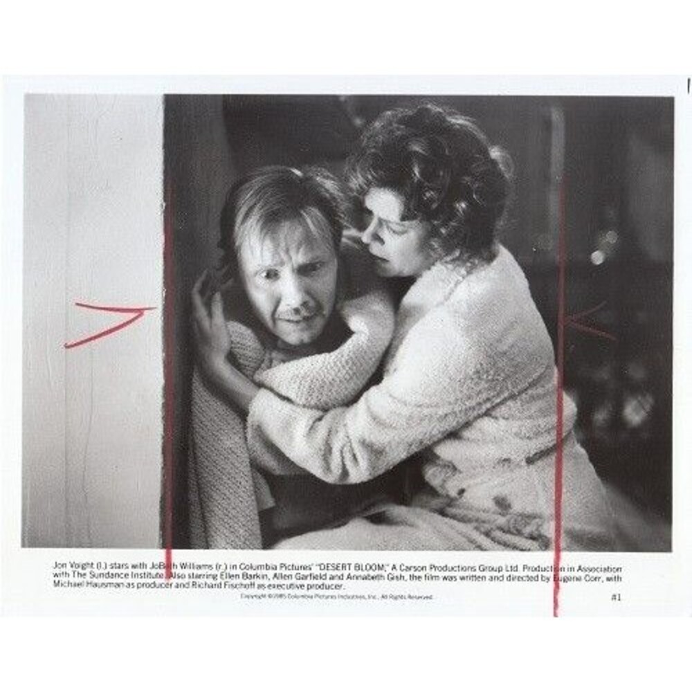 Desert Bloom Original Movie Still Photo & Newspaper Insert 8x10" Jon Voight 1985